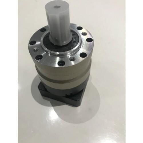 60 round flange helical gear planetary reducer gearbox 7 arcmin 3:1 to 10:1 for NEMA23 stepping motor input shaft 9.52mm 3/8inch