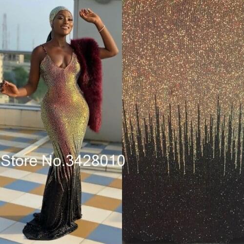 African Lace Fabric 2020 High Quality Lace Fabric French Sequins Net Cord Tulle Fabrics Nigerian Laces For Wedding Dress X3337