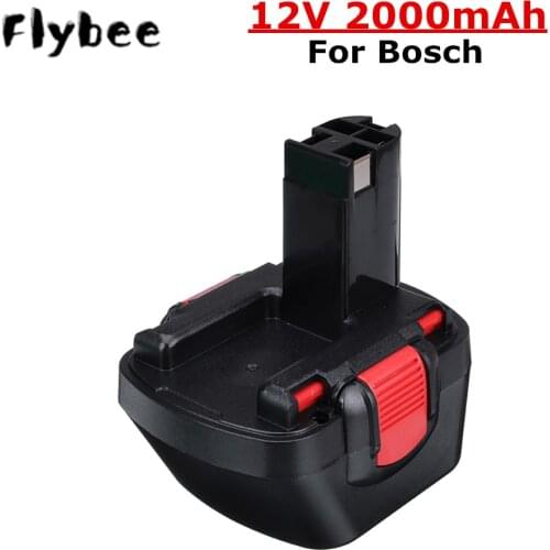 For Bosch 12V 2000mah PSR 1200 Rechargeable Battery GSR 12V 2.0AH AHS GSB GSR 12 VE-2 BAT043 BAT045 BAT046 BAT049 BAT120 BAT139