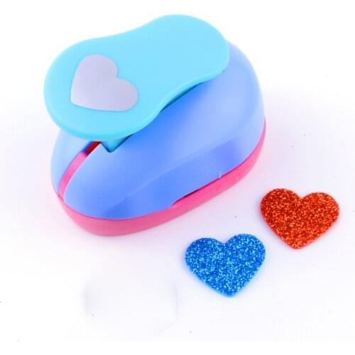 Free ship 25mm heart shapes craft punch diy puncher paper cutter scrapbooking punches scrapbook paper punch