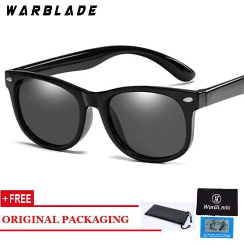 Children Polarized Sunglasses TR90 Baby Classic Fashion Eyewear Kids Sun glasses boy girls sunglasses UV400 Oculos WarBlade