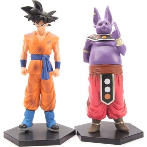 Dragon Ball Anime Figure Action Super Saiyan Son Goku Figma Made Collection 17cm Statue Shanpa Batlle Model Desktop Collection