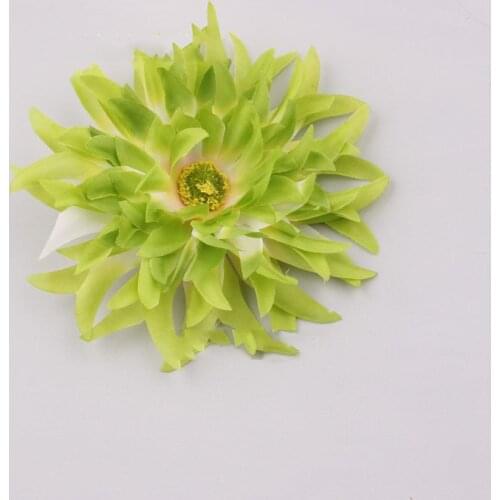 Simulation gerbera daisies flowers head for seaside beach vacation bride brooch hairpin decora