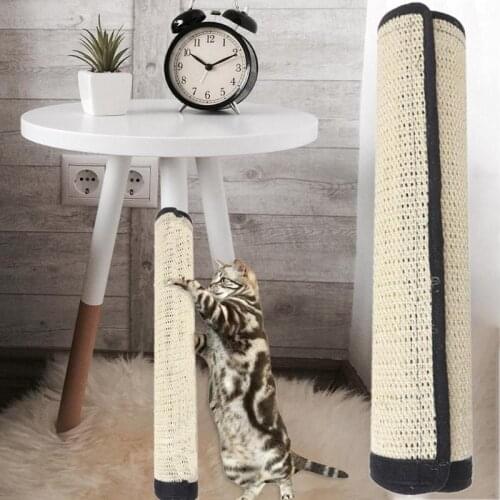 Cat Tree Cat Climbing Frame Pet Cat Scratch Sisal Mat DIY Cats Scratching Post Toys Sofa Claw Protector For Furniture Leg Guard