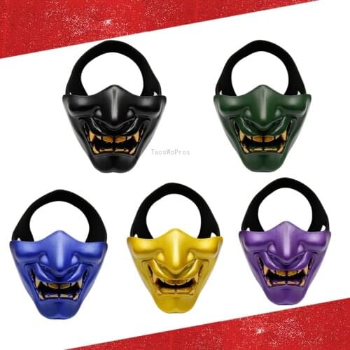 Outdoor Hunting Half Face Mask Army Combat Tactical Skull Mask Breathable Military Wargame Airsoft Shooting Protective Masks