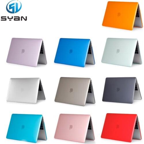 A1706 A1707 A1708 A1989 A1990 Matte/crystal Laptop Case For Macbook Pro Retina 13.3" 15.4" Professional protection cover shell