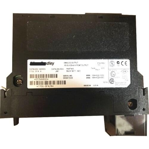 New Original 1756-OF4 PLC 4 Voltage Or Current Outputs Analog Output Module