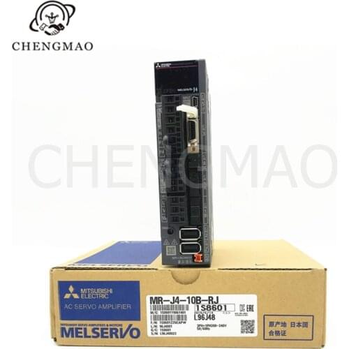 Japan Original 100W/ 200W Servo Motor Driver Melservo-J4 AC Servo Amplifier MR-J4-10B-RJ/ MR-J4-20B-RJ