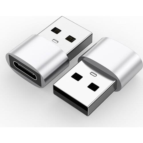 USB 3.0 Male to Type C Female OTG Connector Adapter for Laptop Samsung Xiaomi 10 Phone Charging Data Transfer Adaptor Converter