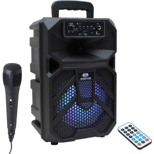 EVERTON RT-401BT USB/SD/FM/BLUETOOTH SUPPORTED HAND MİKROFONLU PORTABLE SPEAKER