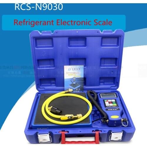 RCS-N9030 HVAC/Refrigerants Large Flow Programmable Precision Electronic Digital Balance Scale Calibration Weight 100KG
