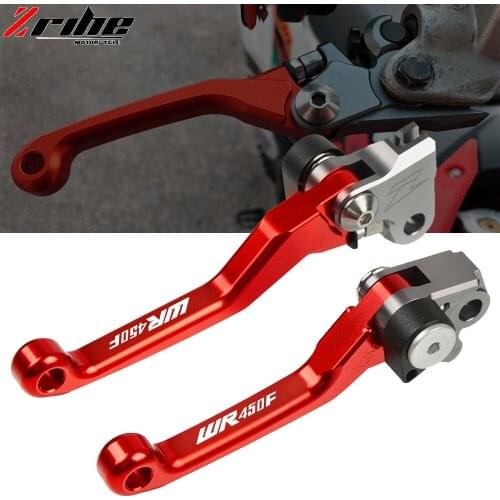 CNC Accessories Dirt bike Pivot Lever High QualityMotorcycle Brake Clutch Levers For YAMAHA WR450F WRF 450 WR 450F 2001-2015