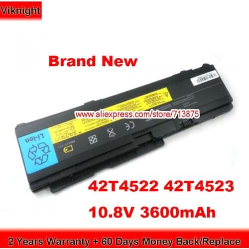 Brand New 42T4522 Battery 43R1967 for Lenovo ThinkPad X300 X301 42T4518 43R1965 10.8V 3600mAh