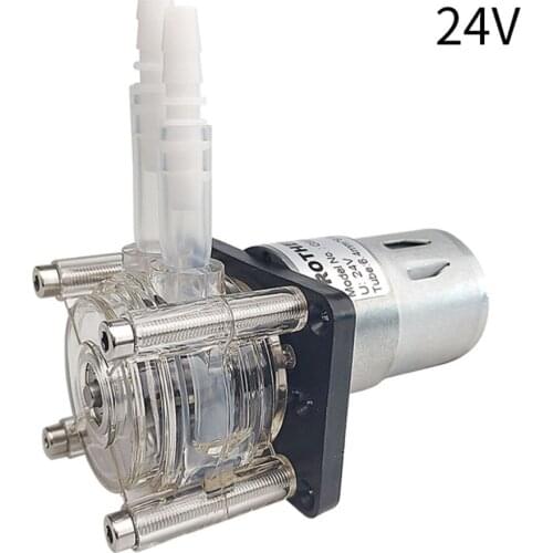 24V 500mL/min Large Flow Peristaltic Pump High Quality Metering Pump for Aquarium Laboratory Aquarium Pump