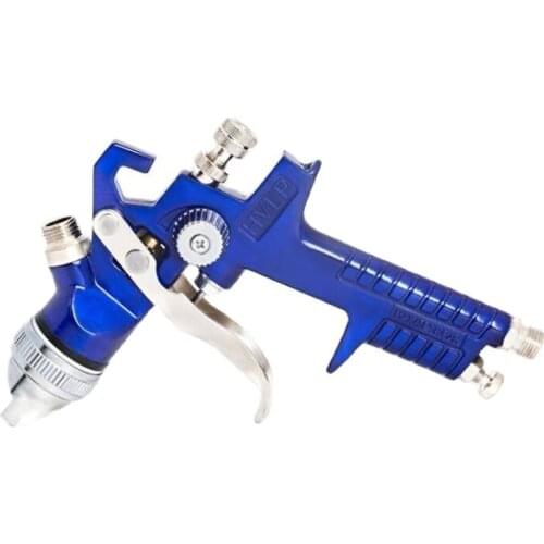 827 Blue Aluminum Box with Pot Pressure Gauge Sale Spray Gun Set