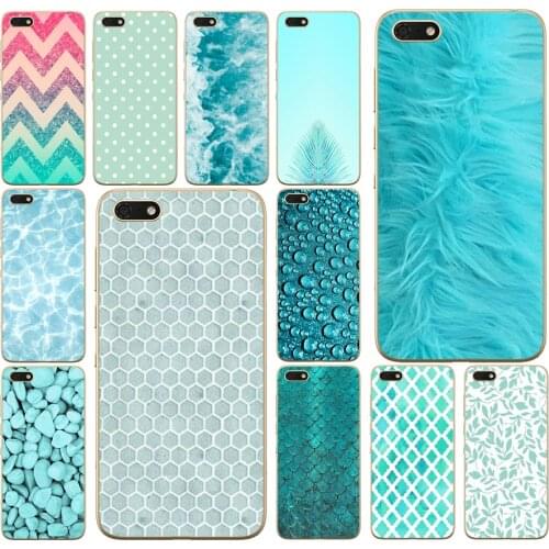 83DD Fashion Aqua Silver Green Mint Soft Silicone Cover Case for Huawei honor 9 10 Lite 7A 5.45 7a pro 7c 5.7 inch 7x 8x case