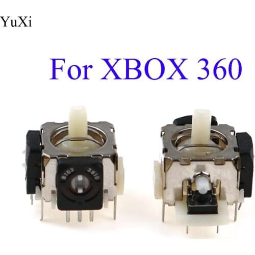 2Pcs/set 3D Analog Joystick For XBOX 360 Controller Game Joystick Replacement Wireless Controller Analog Sensor Axis Accessories