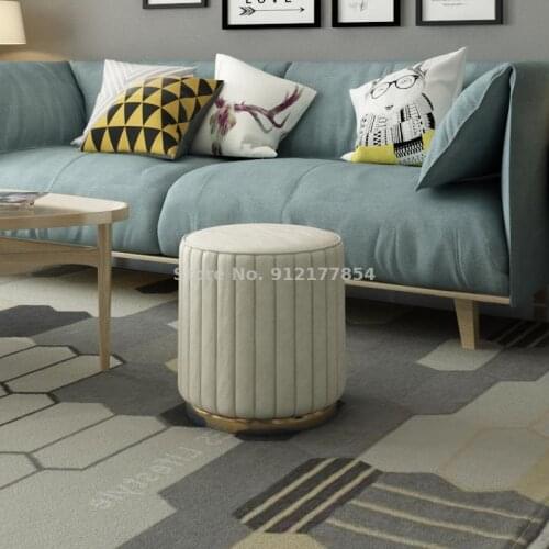 Ins Nordic dressing stool light luxury makeup stool dressing table stool net red nail chair girl cute bedroom