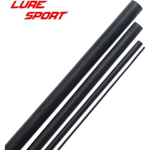 LureSport 2 sets 3-4WT fly rod carbon blank 9 FT 4 sections IM12 DIY Toray Carbon Rod Building Component Repair DIY AccessorY