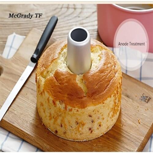 3pc/set 4inch Hollow Chiffon Cakes Mold Chiffon Hollow Round Cake Mould No Adhesion Cheese Cake Tools