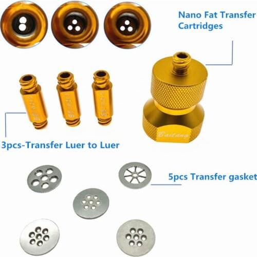 Nano Fat Transfer Set Fat Conversion Kit Fat Adapter Fat Filter tool Fat Converter for Liposuction Surgery Medical Practice
