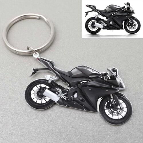Personalized Motorcycle Keychain Ride Safe Keyring Fathers Day Gift Custom Photo and Text Autocycle Key Chain Gift For Husband