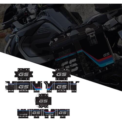 Motorcycle Side Case Reflective Sticker Fits for BMW R1200GS R1250GS Adventure 2004-2020