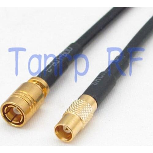 10pcs 6in MCX female jack to SMB female jack RF connector adapter 15CM Pigtail coaxial jumper RG174 extension cord cable