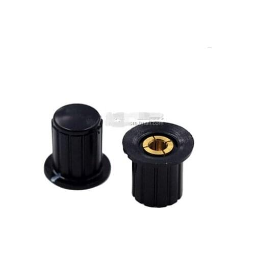 5PCS black knob button cap is suitable for high quality WXD3-13-2W - turn around special potentiometer knob
