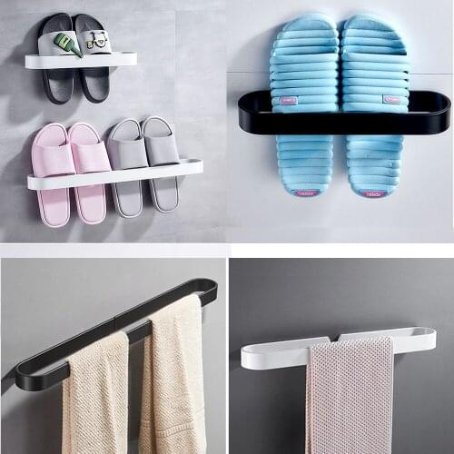 50cm Shoes Storage Shoes Rack Organizer Convenient 3D Wall-mounted Adhesive Shoes Rack Wall Hanging Shoes Organizer Hanger