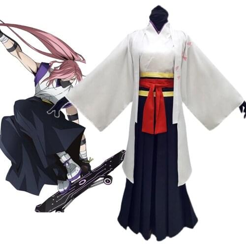 Anime Comic SK8 the Infinity Cosplay Costumes Cherry blossom Cosplay Costume Uniforms Clothes Suits Kimonos White Cloaks Cos
