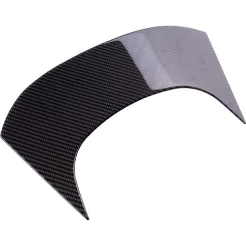 Car Rear Center Trim Sticker Carbon Fiber Fit for Chevrolet Corvette C7 2014 2015 2016 2017 2018 2019 Black Styling