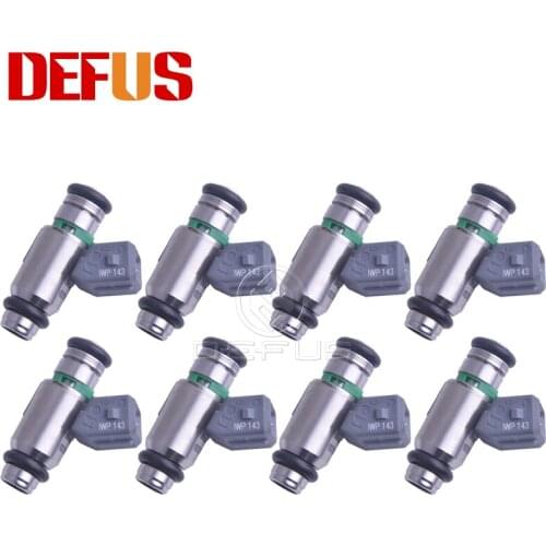 DEFUS 100%Tested 8pcs IWP-143 Bico Fuel injector Nozzle For Renault Clio2 Laguna Megane Scenic 1.4 1.6L 81KW 110CV 04 IWP143 NEW