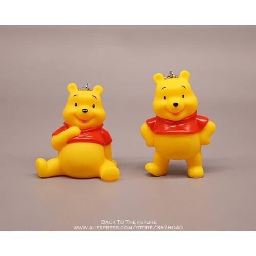 Disney Winnie the Pooh 6-7cm 2 styles Action Figure Anime Decoration Collection Figurine mini doll Toy model for children gift