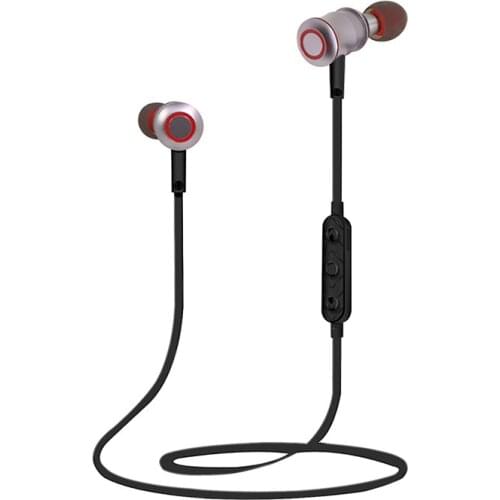 GR-A03 Bluetooth V4.2 Wireless Headphones Magnetic Sweat proof in sports Stereo Neck band Earphones Earbuds smartphone Earphones