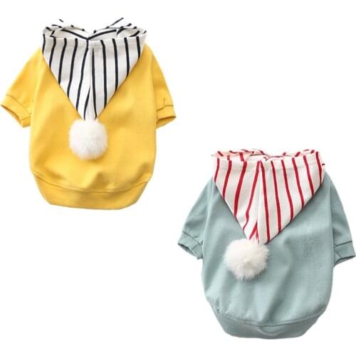 Cotton Pet Dog Clothes Fashion Dog Hoodie Soft Pet Clothing for Small Medium Dogs Costume French Bulldog Pet Clothes Ropa Perro