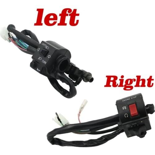 Motorcycle Left Right GN125 GS125 Clutch Lever Brake Switch Handle Grip Switch for Suzuki 125cc GN GS 125