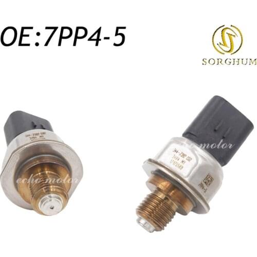 New 2pcs 7PP4-5 Fuel Rail Pressure regulator Sensor Switch valve Transducer For caterpillar 3447392 3447392C02