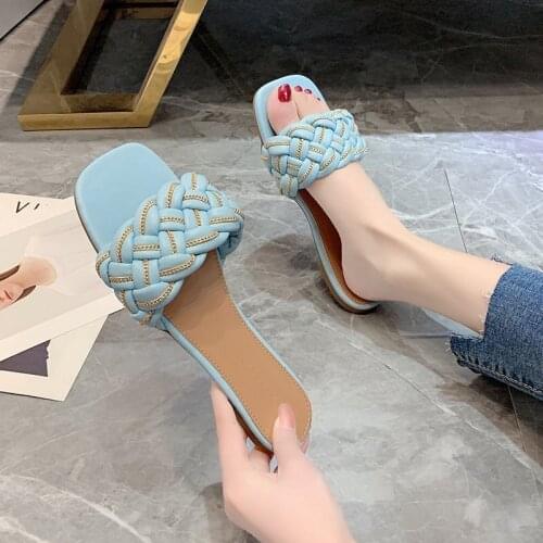 Slippers 2021 summer shoes for women flip flop Slippers for home flat new shoes without heels loafers Rubber fashion Womens