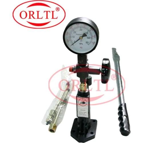 S60H diesel fuel injector injection nozzle tester with with 0-60 Mpa (0-600 bar) pressure gauge in high quality for bosh/denso