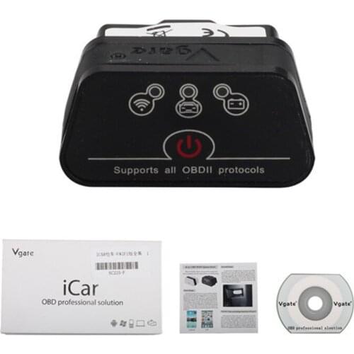 Vgate iCar2 ELM327 obd 2 WIFI scanner elm 327 V2.1 obd2 wifi auto diagnostic tool for android/PC/IOS code reader pk kw902