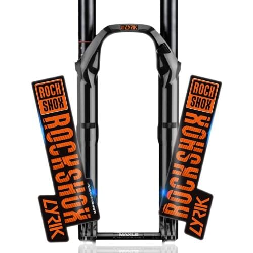 2018 ROCK SHOX LYRIK MTB Fork Sticker for Mountain Bike Bicycle Front Fork Decal