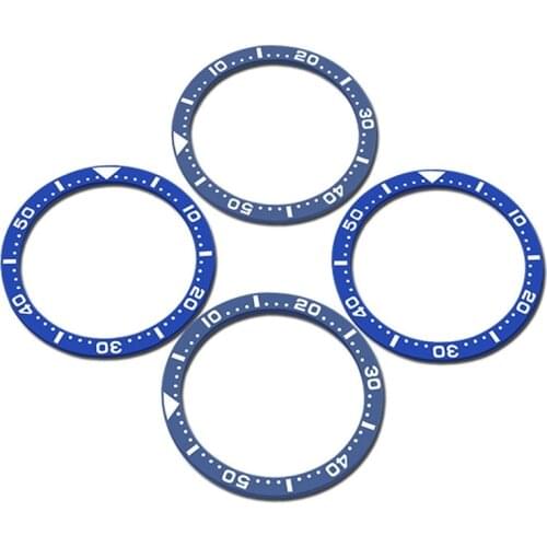 38mm Diameter Blue Ceramic Bezel Insert 40mm For Submariner Mens Watch Watches Replace Accessories Watch Face New