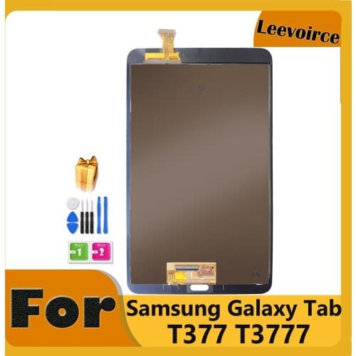 8.0" Original LCD Display For Samsung Galaxy Tab E 8.0 SM-T377 T3777 T377 T375 Touch Screen Digitizer Assembly with Free Tools