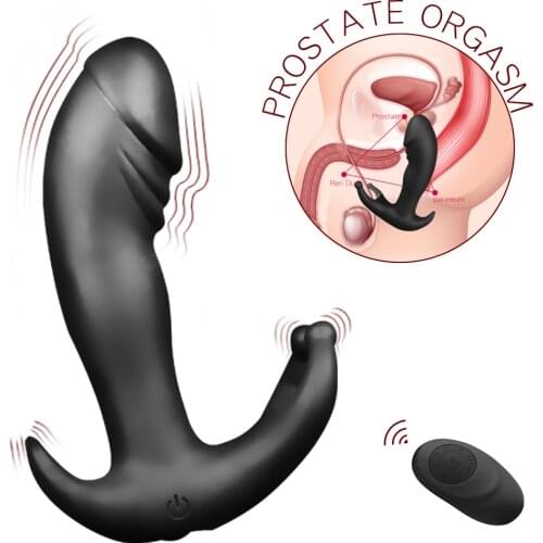 Erotic Remote Control Anal Butt Plug Dildo G Spot Vibrator Prostate Massage Adult Slave Games Masturbator Sex Toys For Men Women