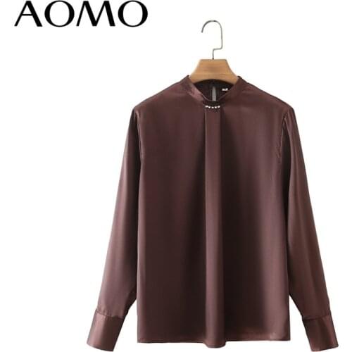 Офисные блузки AOMO China At AliExpress