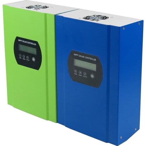 60A, DC 12V/24V/48V, MPPT Solar Charge Controller LCD and RS232 display for 12V battery and home application