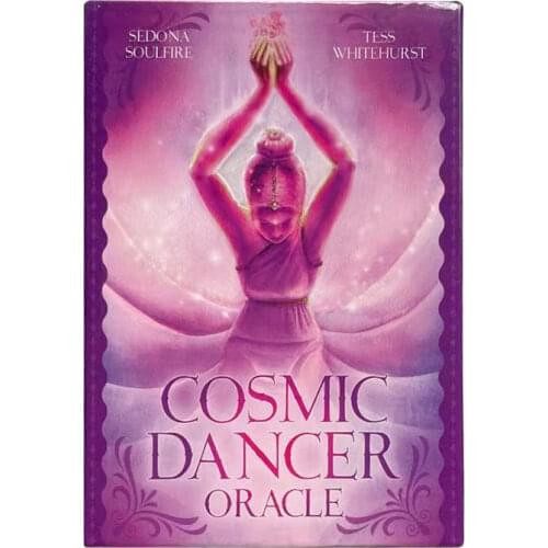 Cosmic Dancer Oracle Tarot Card Board Deck Game Palying Cards For Party Game PDF Guidance And Many Tarot Cards