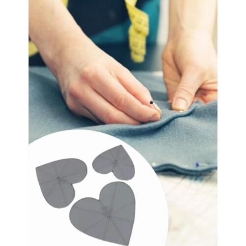 Heart-Shaped Sewing Rulers Templates Quilting Frames Non-Slip Set For DIY Sewing Quilting Craft Sewing Tool