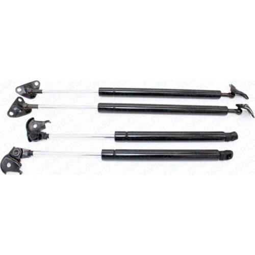Set of 4pcs Auto Lift Supports Gas Spring Damper for Toyota Land Cruiser Lexus LX450 Charged Arms Rods Rear Hatch&Front hood